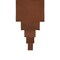 LaRibbons 2 1/4" Double Face Satin Ribbon | Brown | 50 Yard Roll